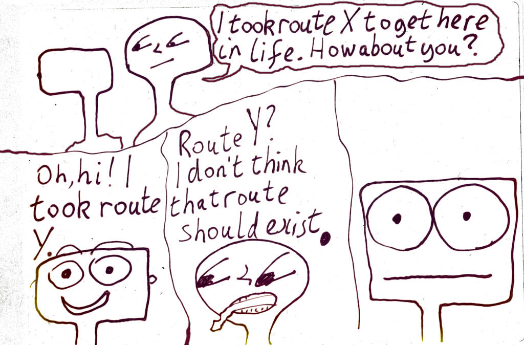 Mx Manners № 39 - Not a Path